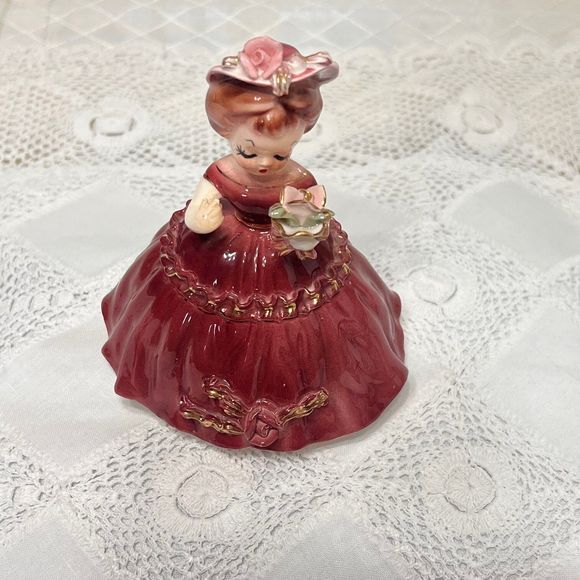 Vintage Arnart Cherchez La Femme 7616 Figurine, Vintage 1950s Ceramic Figurine, - Picture 9 of 10